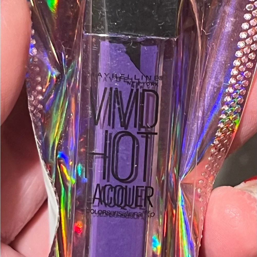 Maybelline color sensational vivid hot lacquer lipgloss‎ royal 78 lip makeup new